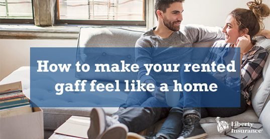 How to make your rental house feel like a home