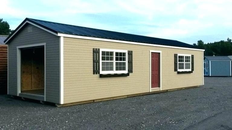 prefabricated shed