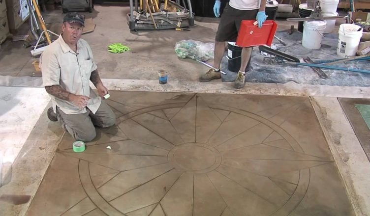 How to Make Homemade Concrete Dye - Creative Home Idea