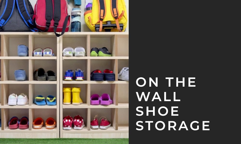 On the Wall Shoe Storage