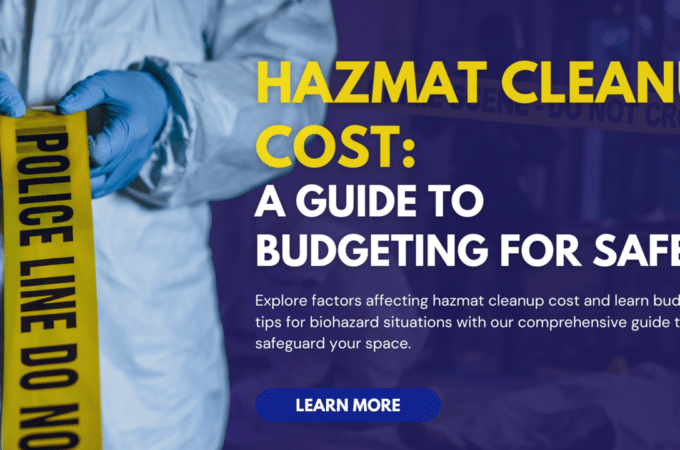 Hazmat Cleanup Cost: A Guide to Budgeting for Safety