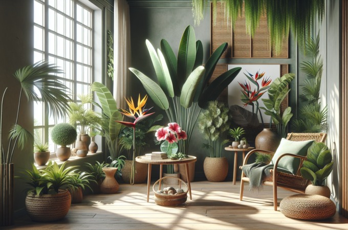 Transforming Spaces with Tropical Plants and Flowers: A Guide to Creating Your Own Paradise