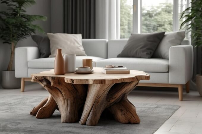 Driftwood coffee table