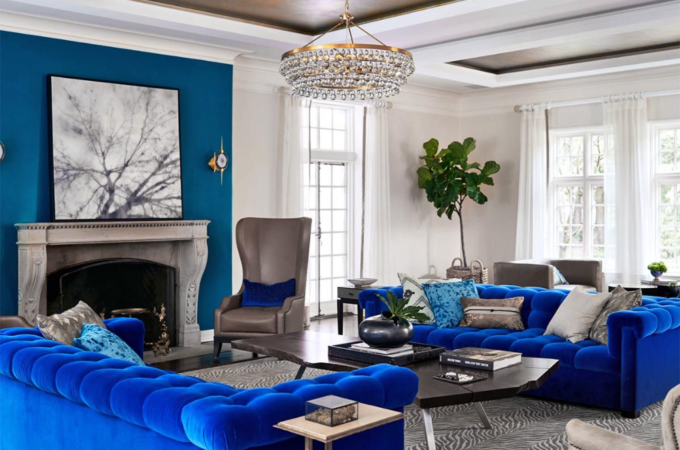 Cobalt Blue home decor