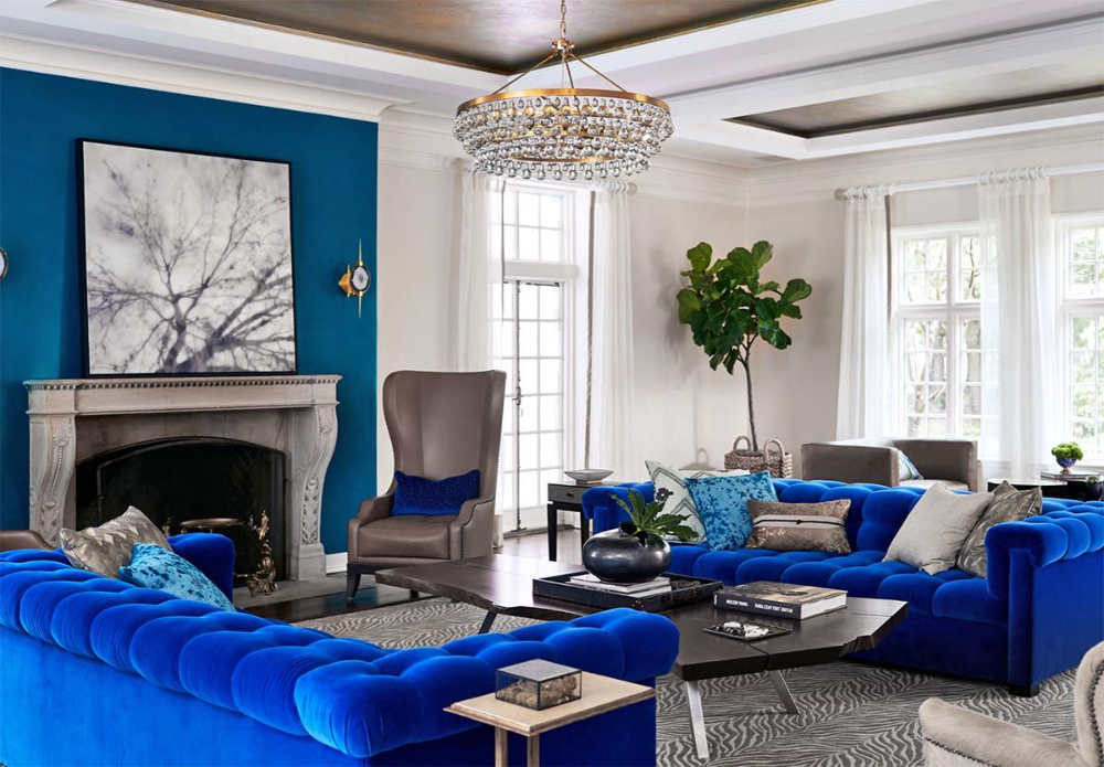 Cobalt Blue home decor