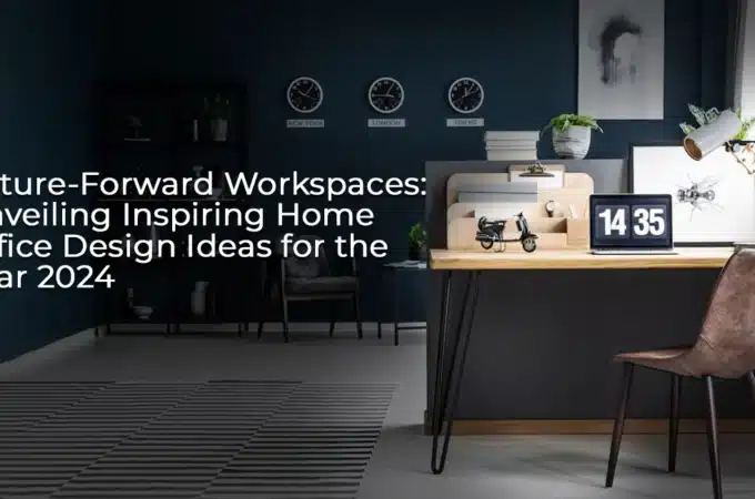 Transform your home office with these 2024 design ideas for a productive and stylish workspace.