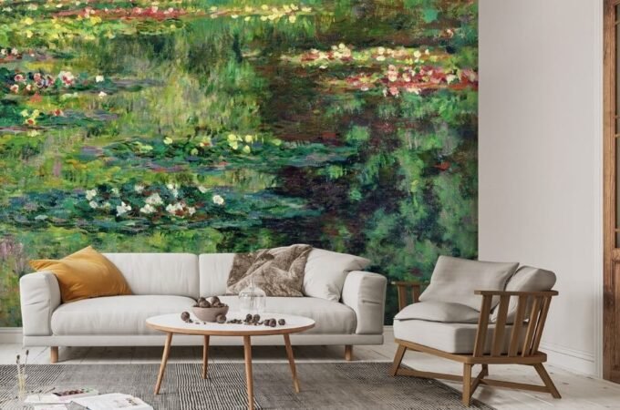 Transform Your Space with Pond Wallpaper: Embrace the Tranquility of Koi Ponds