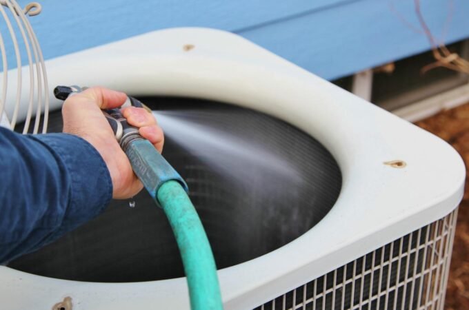 Why Cleaning Your Outdoor AC Unit The Wrong Way Causes Fin Damage