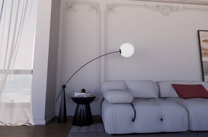 Why Arc Floor Lamps Continue to Domi­nate Contemporary Living Spaces